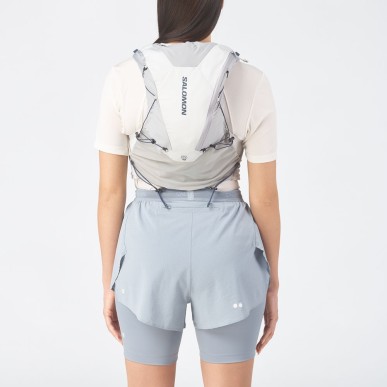 Salomon Advanced Skin 12 with flasks black