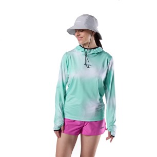 Rossignol Westweg Sun Hoodie Femme white line fogg