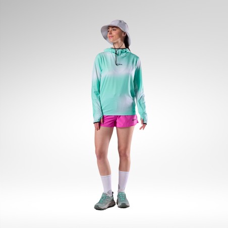 Rossignol Westweg Sun Hoodie Femme white line fogg