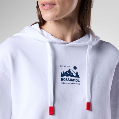 Rossignol Waterfall H Sweatshirt Femme white