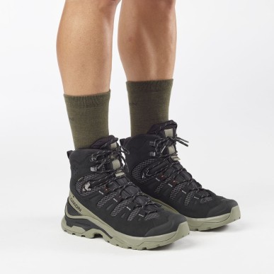 Salomon Quest 5 GTX black / deep lichen green
