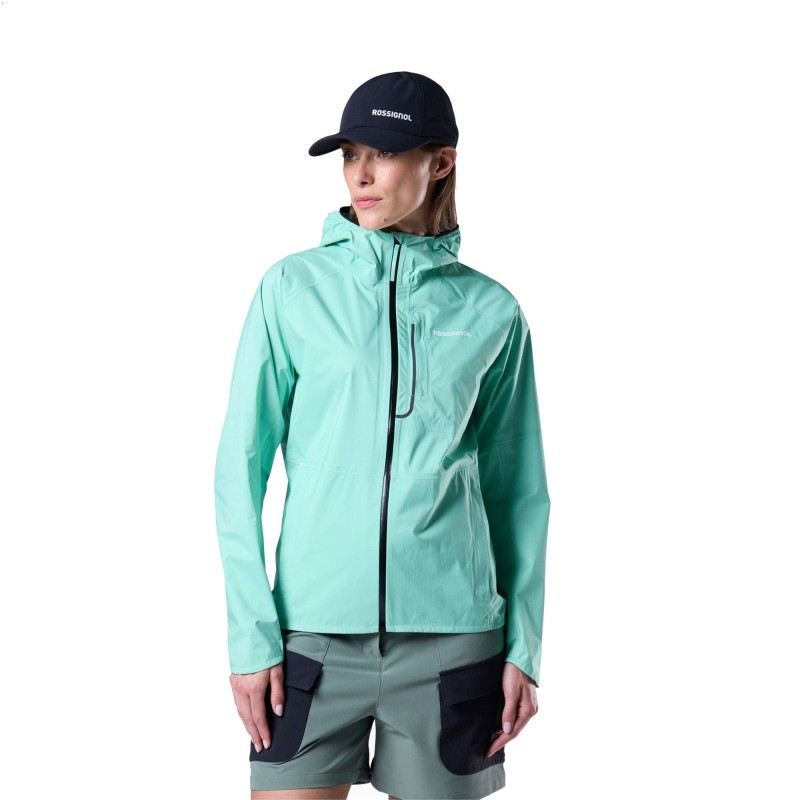 Rossignol RainProof 2.5L Shell Jacket Femme jelly mint