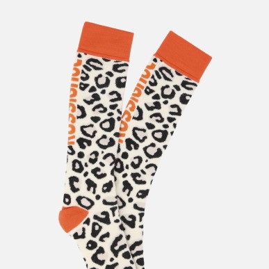 Rossignol Allover Chaussettes Femme nature wild leopard print