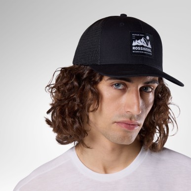 Rossignol Mid Crown Trucker Cap black
