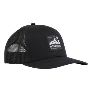 Rossignol Mid Crown Trucker Cap black