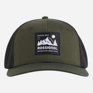 Rossignol Mid Crown Trucker Cap olive shadow