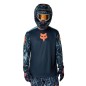 Maillot FOX Ranger LS Image Print artic blue