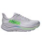Hoka Clifton 10 ash grey / neon green