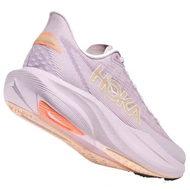 Hoka Mach 7 Femme lilac cream / tangerine glow