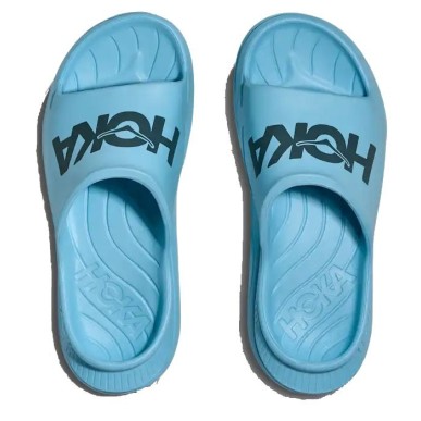 Hoka Ora Athletic Slide soaring blue / faded navy