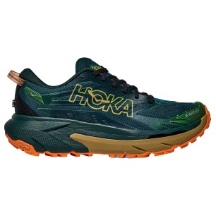 Hoka Mafate 5 tidal wave / mustard seed