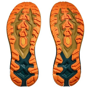 Hoka Mafate 5 tidal wave / mustard seed