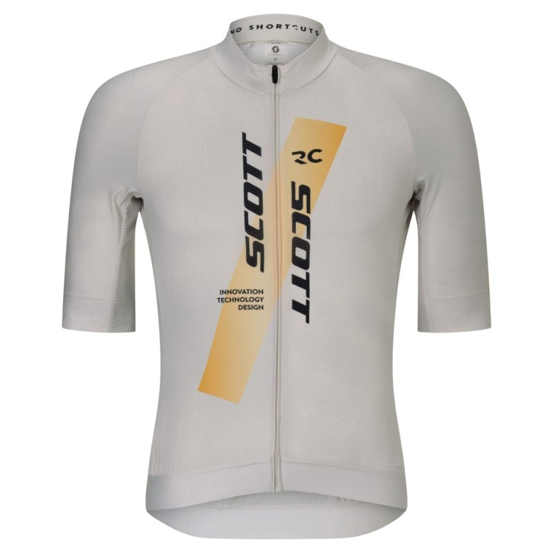 Scott RC Pro Jersey cotton white / gleam orange