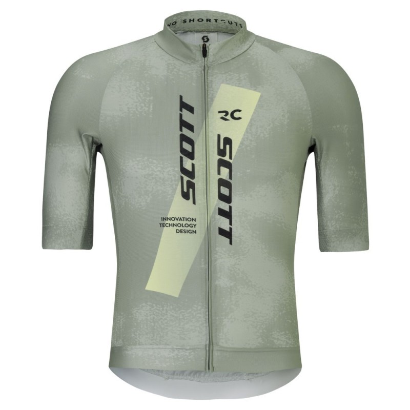 Scott RC Pro Jersey spray grey / acid yellow