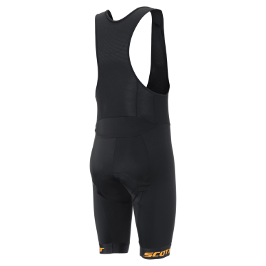 Scott Endurance ++ Cuissard avec bretelles black / gleam orange