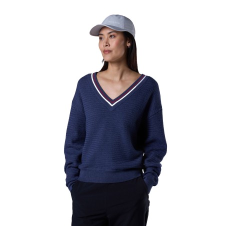 Rossignol Knitted V Neck Femme dark navy