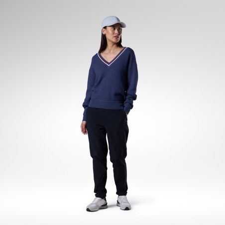 Rossignol Knitted V Neck Femme dark navy