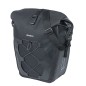 SACOCHE BASIL NAVIGATOR L CROCHETS MIK 25-31L TOILE/POLYESTER IMPERMÉABLE NOIR (26.5x14.5x42 cm)