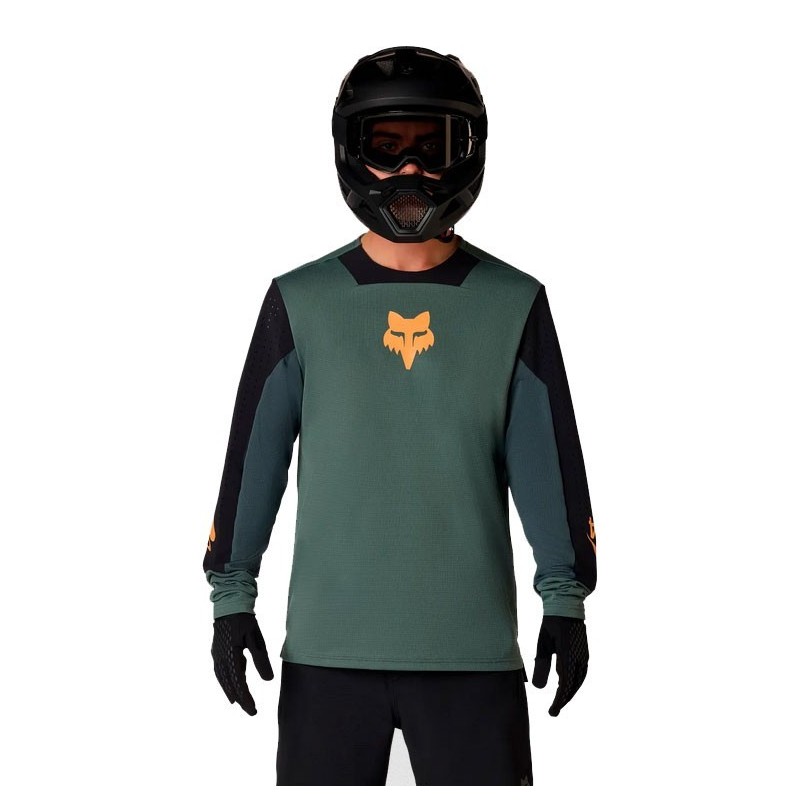 Fox Defend LS Jersey Creation sage