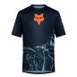 Fox Ranger SS Jersey Image Print arctic blue