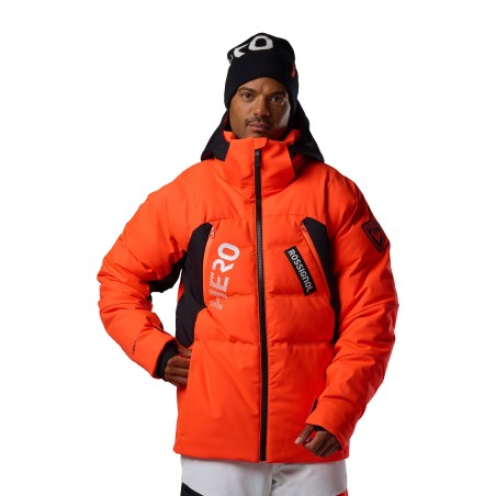 Rossignol Hero 4WS Puffy jacket neon red