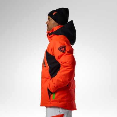 Rossignol Hero 4WS Puffy jacket neon red