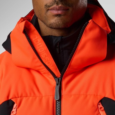 Rossignol Hero 4WS Puffy jacket neon red
