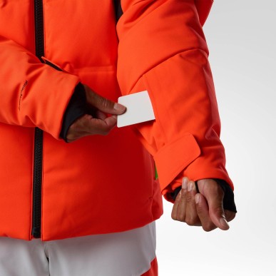 Rossignol Hero 4WS Puffy jacket neon red
