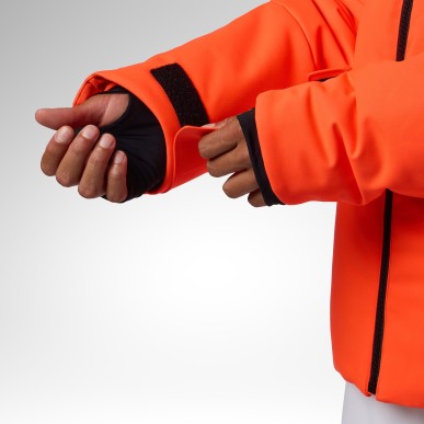 Rossignol Hero 4WS Puffy jacket neon red