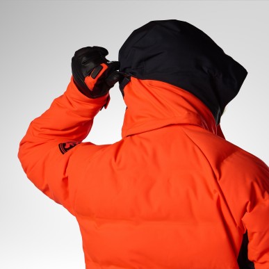 Rossignol Hero 4WS Puffy jacket neon red