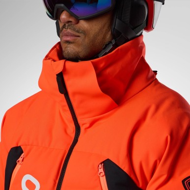 Rossignol Hero 4WS Puffy jacket neon red