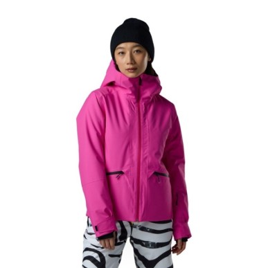 Rossignol Rochrun Insulated Jacket Femme electric fuchsia