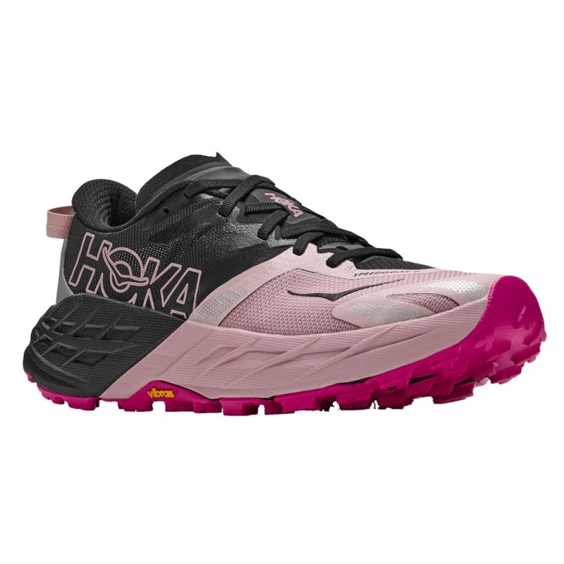 Hoka Speedgoat 7 Femme black / pink opal