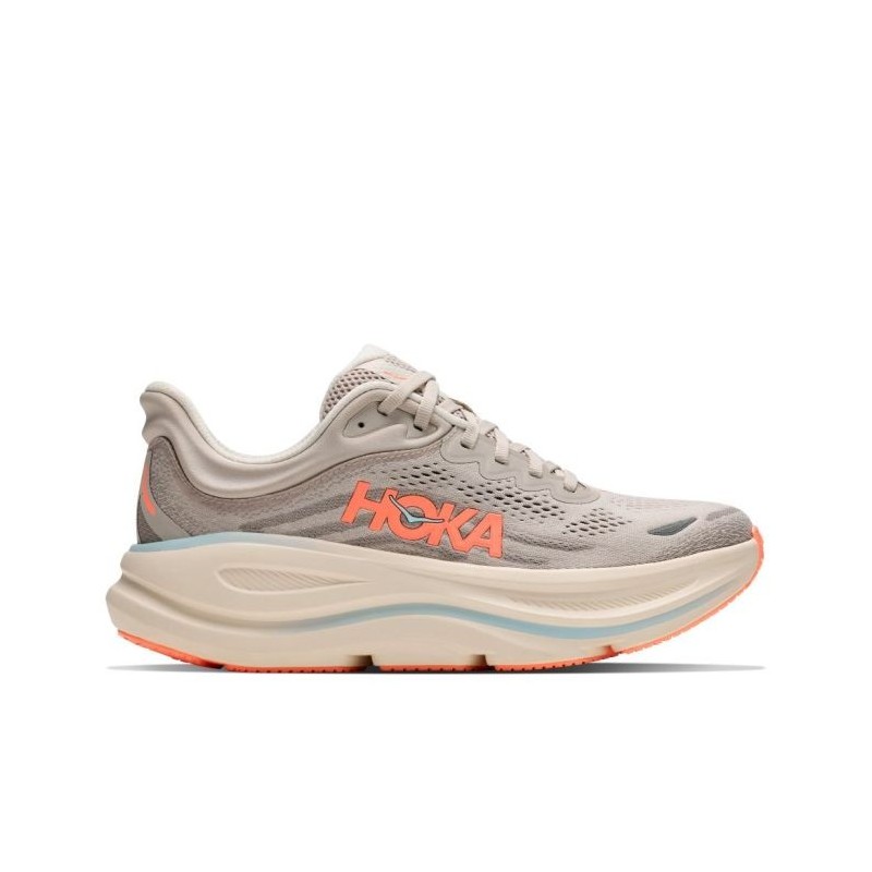 Hoka Bondi 9 Femme river rock grey / mineral ore