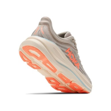 Hoka Bondi 9 Femme river rock grey / mineral ore
