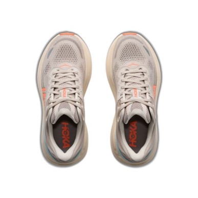 Hoka Bondi 9 Femme river rock grey / mineral ore