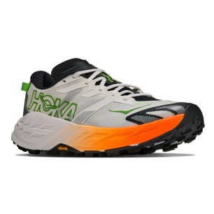 Hoka Speedgoat 7 frost / neon tangerine