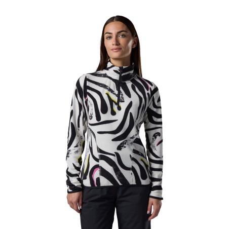Rossignol Quarter Zip Polar Fleece Femme savage black
