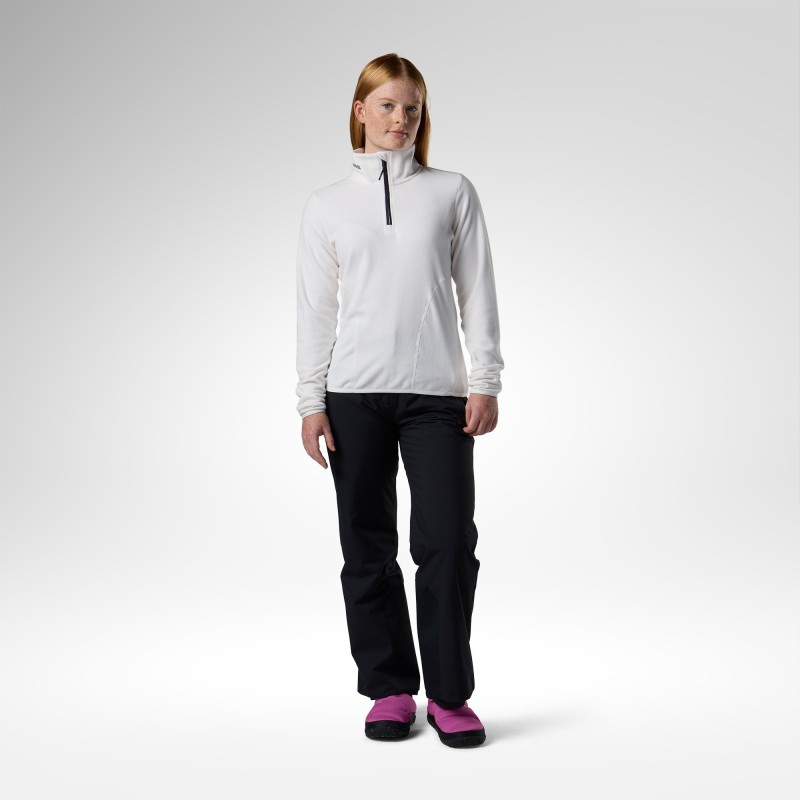 Rossignol Quarter Zip Polar Fleece Femme white Rossignol Quarter Zip Polar Fleece Femme white