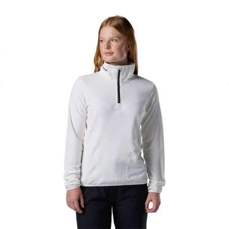 Rossignol Quarter Zip Polar Fleece Femme white