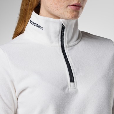 Rossignol Quarter Zip Polar Fleece Femme white