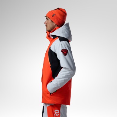 Rossignol Hero 4WS insulated ski jacket red