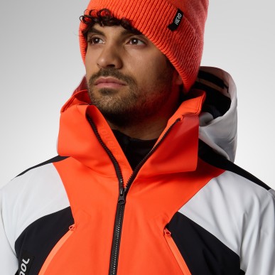 Rossignol Hero 4WS insulated ski jacket red