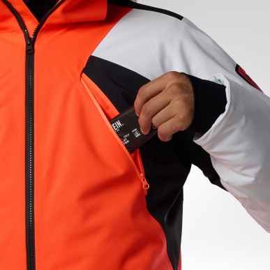 Rossignol Hero 4WS insulated ski jacket red