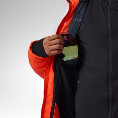 Rossignol Hero 4WS insulated ski jacket red