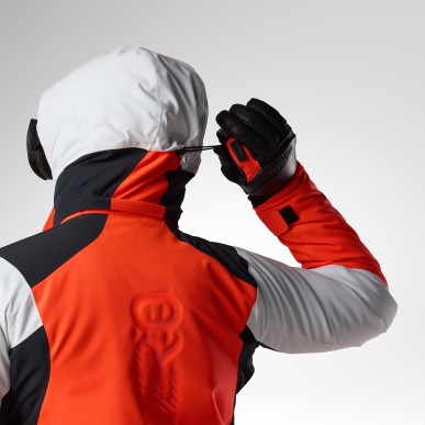 Rossignol Hero 4WS insulated ski jacket red