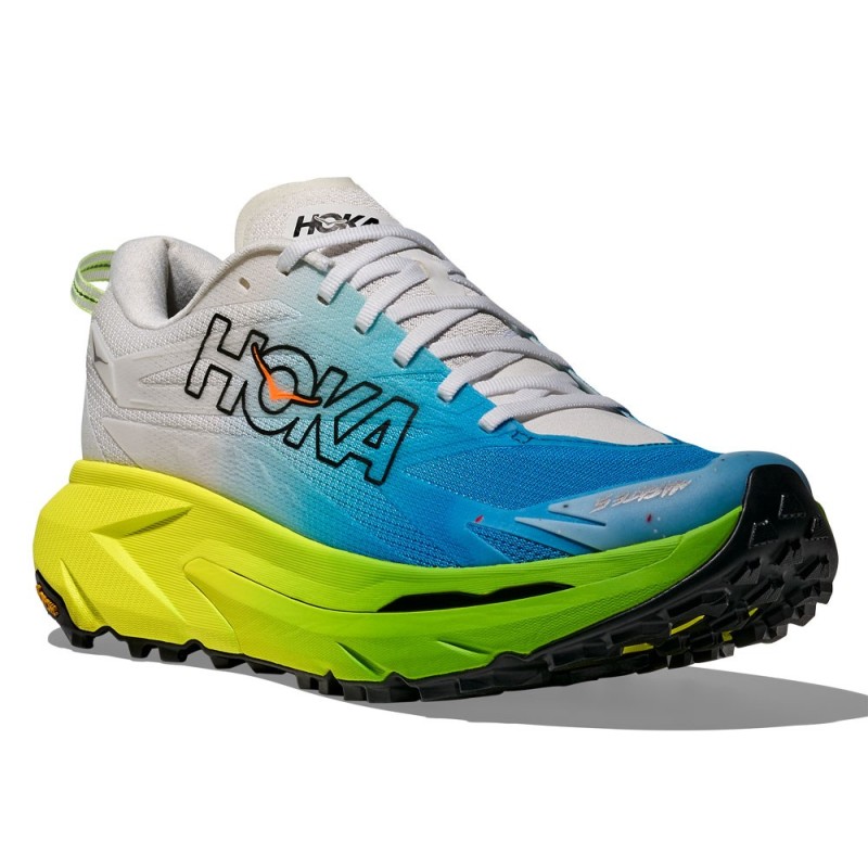 Hoka Mafate 5 tidal frost / hoka citrus