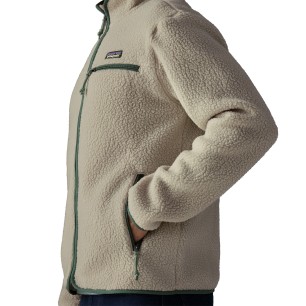 Patagonia Retro Pile Jacket pelican / canopy green