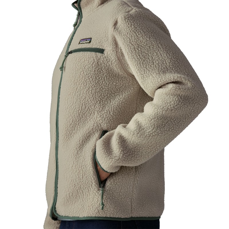 Patagonia Retro Pile Jacket pelican / canopy green