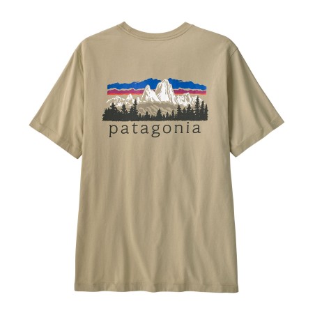 Patagonia Fitz Roy Foothills Tee weathered stone